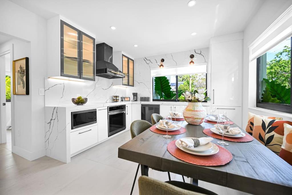 Modern Private Oasis By Design District & Wynwood Apartamento *
